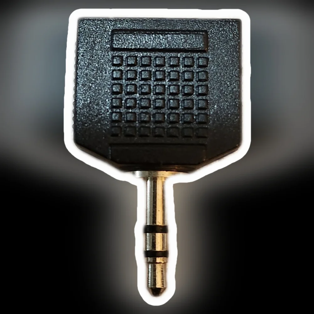 3.5mm Stereo Splitter Y Splitter Audio‎ Adapter - 1/8